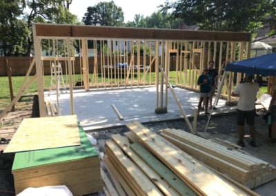 garage framing in Ashland, VA | BNH Builders