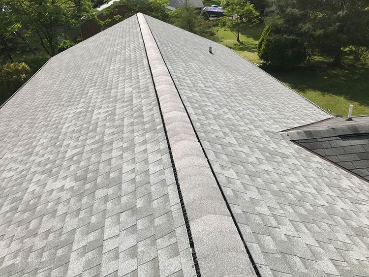 Completed roof by BNH Builders